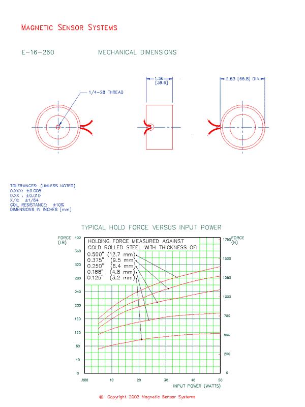 Tubular Electromagnet E-16-260, Page 2