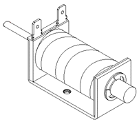 Push Type C-Frame Solenoid S-17-85-QH