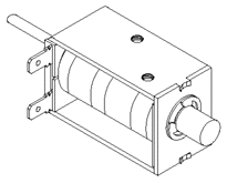 Push Type D-Frame Solenoid S-18-100-QH