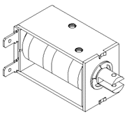 Pull Type D-Frame Solenoid S-18-100-Q